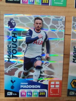 Fotbalové kartičky Premier league 2025 - Magic Touch - 6