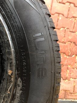 Peugeot 207, 4x plech+ pneu 185/65 R15 Letní - 6