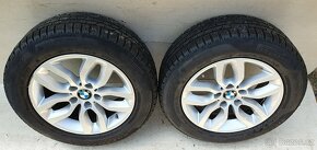 Alu kola BMW X3 F25 17" 5x120,zimní Pirelli 225/60 - 6