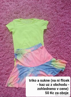 Letni obleceni pro holcicku 122/128 - 6