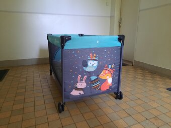 Cestovní dětská postýlka 120 x 60 cm - 6
