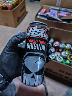Plechovky od Energy Drinků mix 1 - 6
