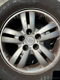 ALU disky Hyundai R16 a 4ks gumy 215/65 R16 98H - 6