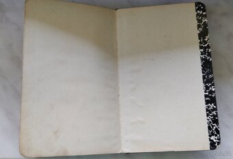 Retro sešit, záznamník, abecední notes, zápisník - 6