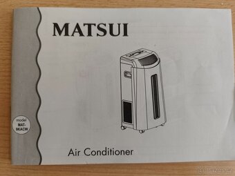 Mobilní klimatizace Matsui - chlazení, odvlhčování, ventilac - 6