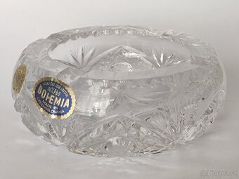 Starý popelník Bohemia Crystal Czechoslovakia, pošta 75.- - 6