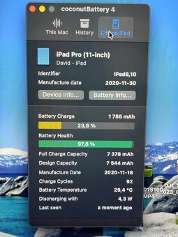 iPad PRO 2020 11" 256GB Silver - 6