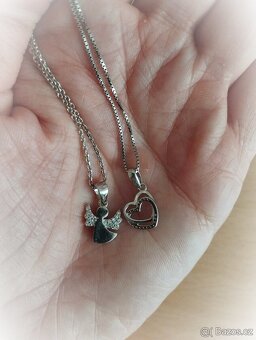 Stříbrné řetízky. - 6