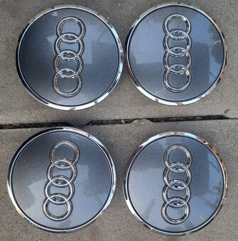 Krytky alu kola audi, kryty, pokličky - 6