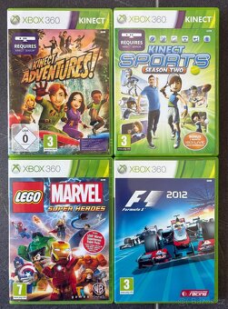 Xbox 360 + Kinect, ovladač, hry - 6