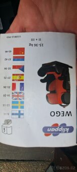 Dětská autosedačka Klippan Wego ISOFIX 15-36kg - 6