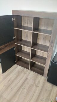 Obývací stěna black oak (z Möbelixu) - 6