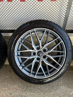 Alu kola MSW 50 8.Jx18 5x112+ Zimní pneu NEXEN 225x50/R18 - 6