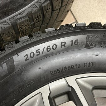 Zimní sada kol Michelin 205/60/R16 4-5 mm - 6