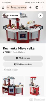 Dětská kuchyňka Miele velká s grilem - 6