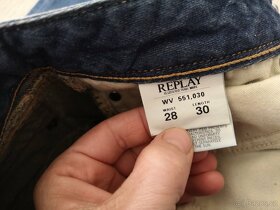 rifle Replay s výšivkou W :28,L:30 - 6