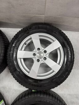 Alu kola 5x112 R16 zimní 215/60 R16 - 6