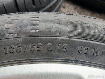 Prodám sadu Orig ALU kol Opel 185/55R15 letní - 6