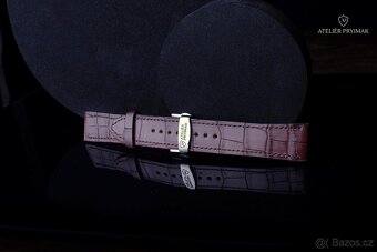 Hnědý řemínek AP Croco Heritage z krokodýlí kůže - 6