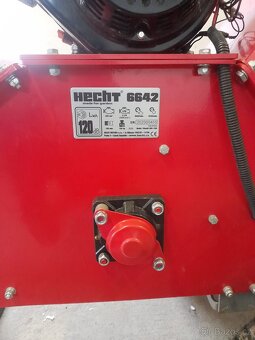 Hecht 6642 benzínový drtič větví - 6