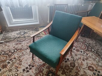 Retro křesla, stolek - 6