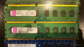 20ks pamětí RAM DDR2, DDR3, DDR4, NB / Desktop - různé druhy - 6
