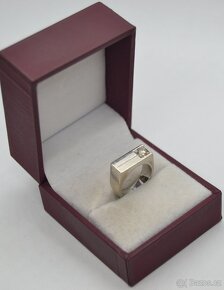 Zlatý prsten s briliantem 0.20 CT - 6