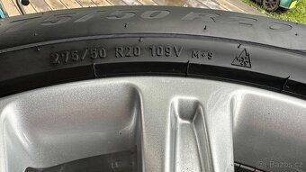 Alu kola "20" Mercedes Benz GLE Coupe 2015-2019+zimní pneu - 6