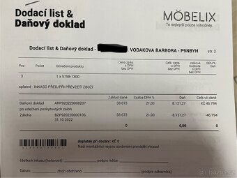 Sedačka Möbelix Varese - 6