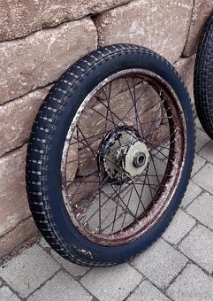 ČZ 175 250 předválečná - přední kolo - 6