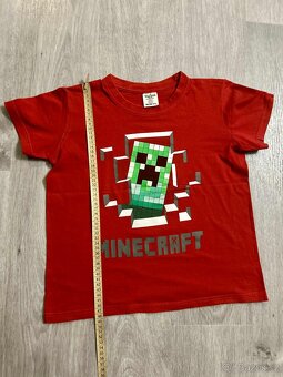 Prodám tričko Minecraft, vel. 10-11 let - 6