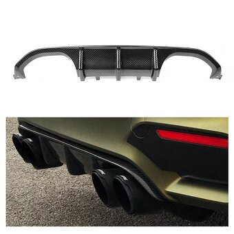 Zadný podnárazník Bmw M3/M4 F80/F82 FullCarbon - 6