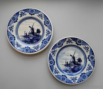 Porcelánový dekorativní talíř Delft Holland talíř na zeď - 6