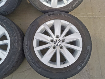215/55R16 alu kola VW 7x16 5x112 ET45 Passat B7 - 6