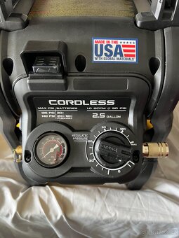 Dewalt 20V Air Compressor DCC1018 Nový Kompresor na Prodej - 6
