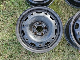 R14 disky plech 5x100 Fabia 1,2, Roomster... - 6