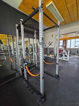 Dřepovací klec - power rack, masivní konstrukce, nové - 6