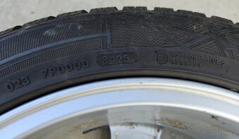 4x ALU originál VW + Zimní pneu VREDESTEIN - 205/50 R17 - 6