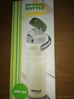 Lamart Sportovní láhev 0.5l Corn LT4018 / bílá a žlutá - 6