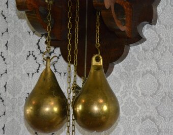 Starožitné Zánské dvouzávažové hodiny - 6