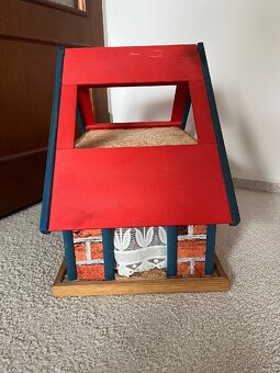 Dětský domeček pro panenky 70x50cm - 6