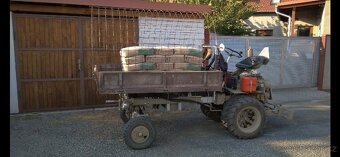 malotraktor s korbou nosič nářadí agrostroj - 6
