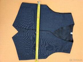 Společenský oblek chlapecký 12 let černý - 6