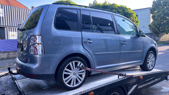 Vůz na náhradní díly VW Touran 1T2 FL 2008 BXE JYK LR7N - 6