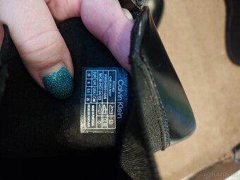 Kožené kotníkové boty Calvin Klein - 6