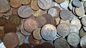 Hromada československých minci - přes 550 Ks č.6 - 6