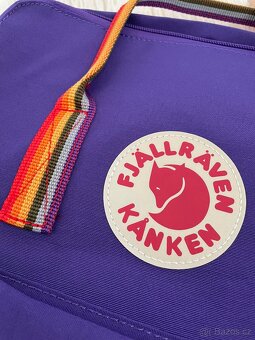 Batohy Fjällräven Kanken tmavě fialový rainbow - 6