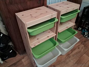 Trofast Ikea úložná sestava borovice - 6