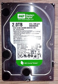 Harddisk WD Caviar Green 2TB - 6