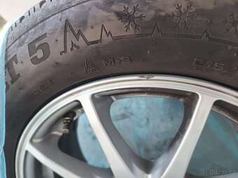 Zimní ALU kola Dezent 215/60/R16 Dunlop Winter Sport 5 - 6